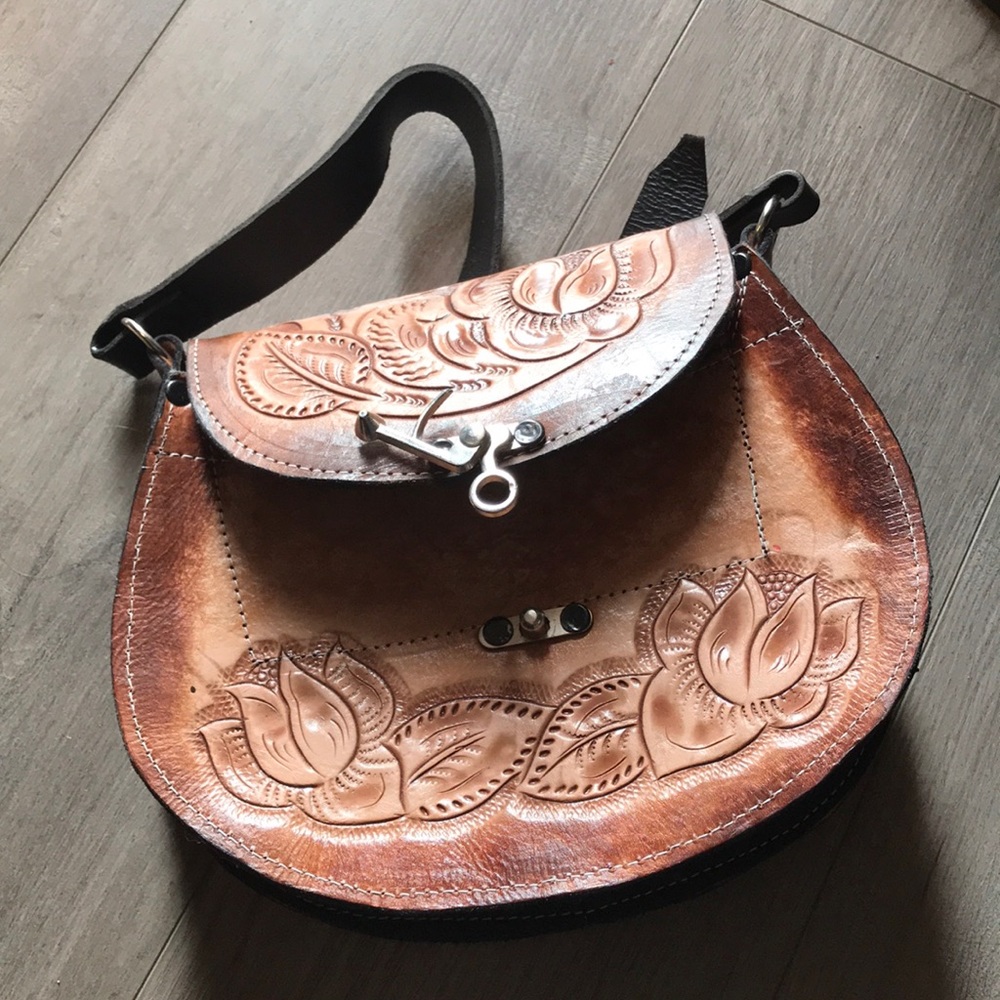 Brand new vintage leather purse